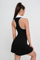 Vestido deportivo midi elástico para mujer - Jeleey