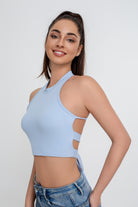 Beauty Back Lace Up Yoga Vest Chaleco deportivo todo en uno para mujer Entrenamiento Pilates Fitness Ropa - Jeleey