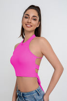 Beauty Back Lace Up Yoga Vest Chaleco deportivo todo en uno para mujer Entrenamiento Pilates Fitness Ropa - Jeleey