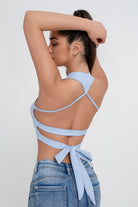 Beauty Back Lace Up Yoga Vest Chaleco deportivo todo en uno para mujer Entrenamiento Pilates Fitness Ropa - Jeleey