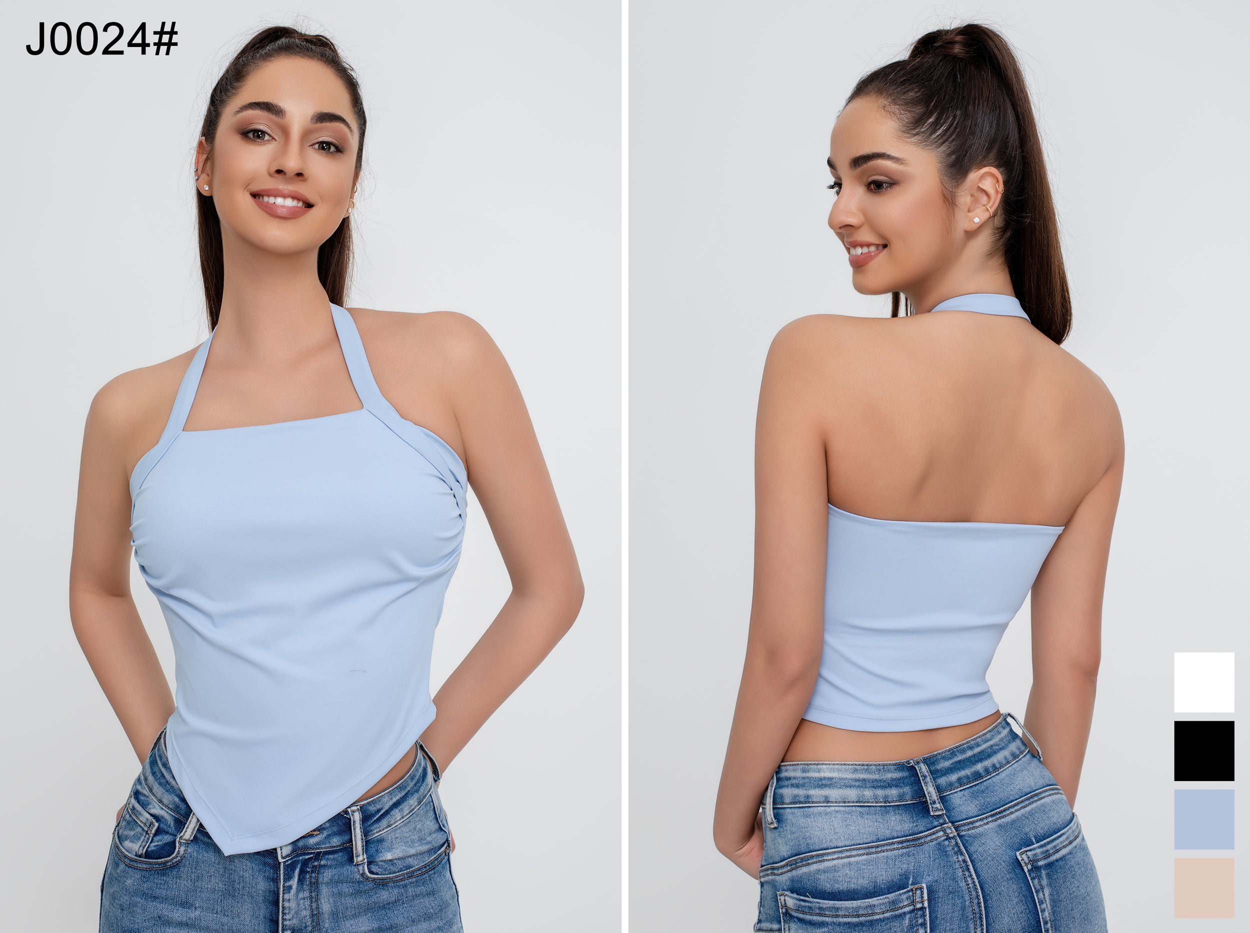 Camisola deportiva, espalda bonita, tirantes finos, ropa de abrigo de yoga fitness sin mangas de secado rápido - Jeleey
