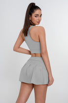 Traje de yoga deportivo de alta elasticidad de color sólido para mujer - Jeleey
