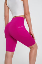Leggings elásticos de color liso que realzan la cadera para mujer - Jeleey