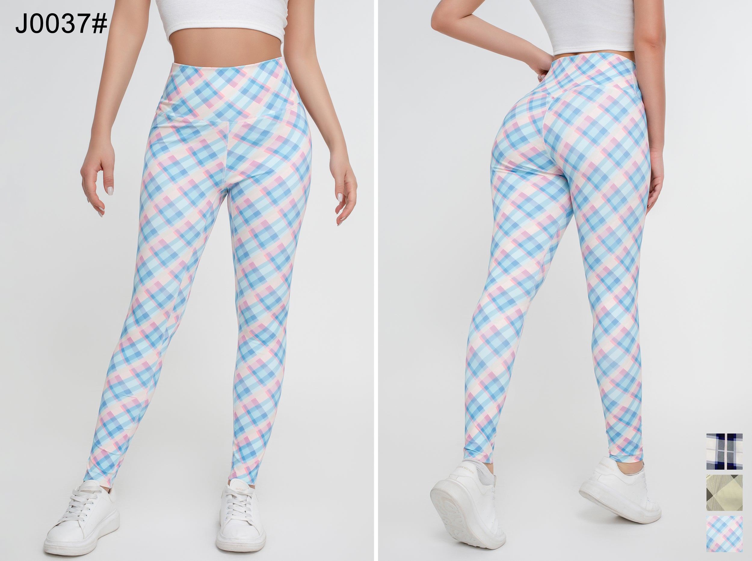 Pantalones de yoga deportivos de alta elasticidad para mujer - Jeleey