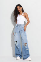 Women's Jeans-M5007 - Jeleey