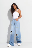 Women's Jeans-M5007 - Jeleey