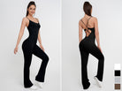 Mono de yoga de color liso para mujer - Jeleey